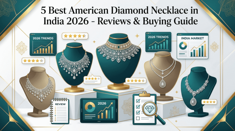 5 Best American Diamond Necklace in India 2026 - Reviews & Buying Guide