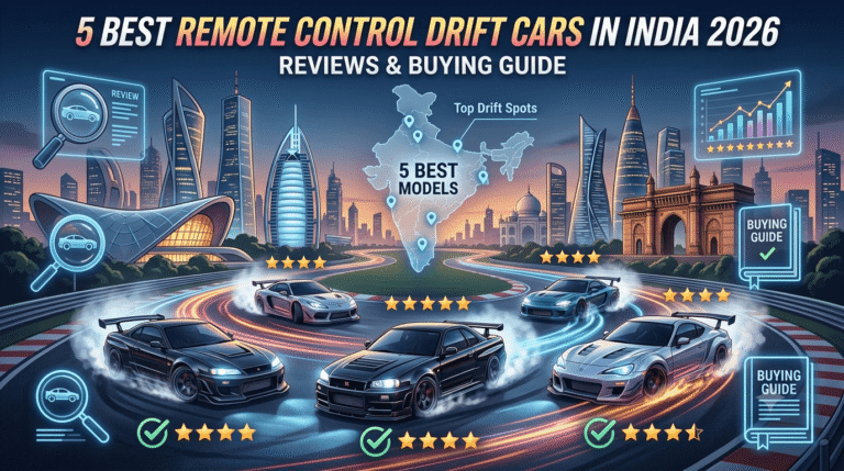 5 Best Remote Control Drift Cars in India 2026 - Reviews & Buying Guide