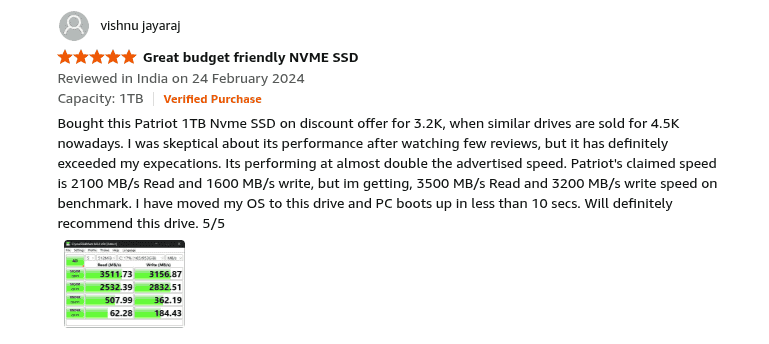 Best Budget 128GB NVMe SSD M2