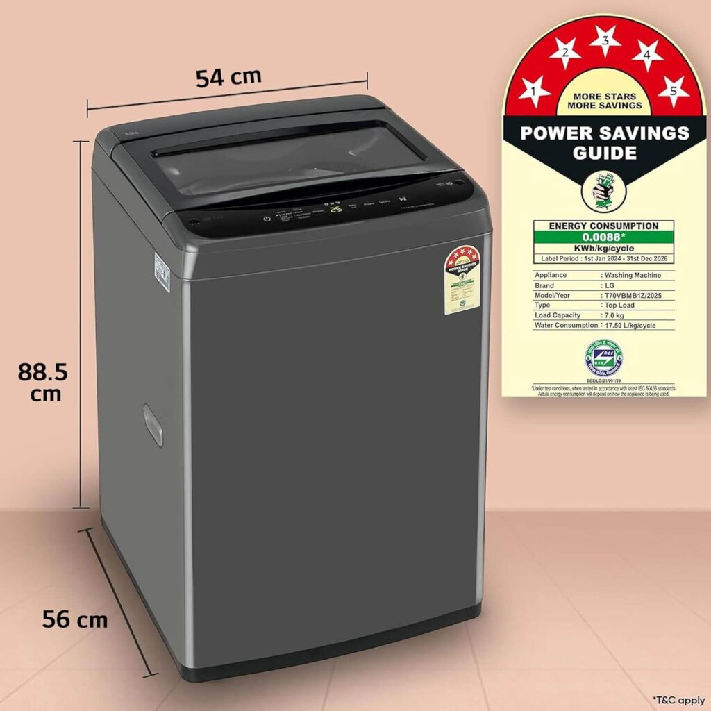 LG 7 Kg Top Load Review