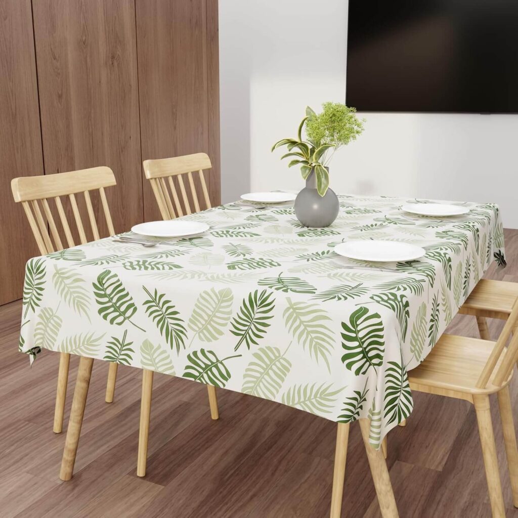 Wings Star Dining Table Cover for 6 Seater