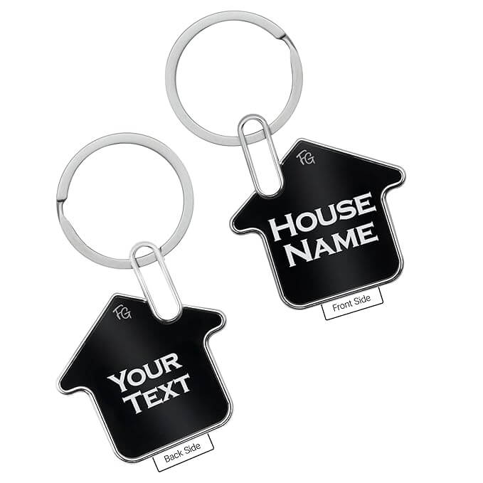 FG Foundation Gift Customized House Keychain